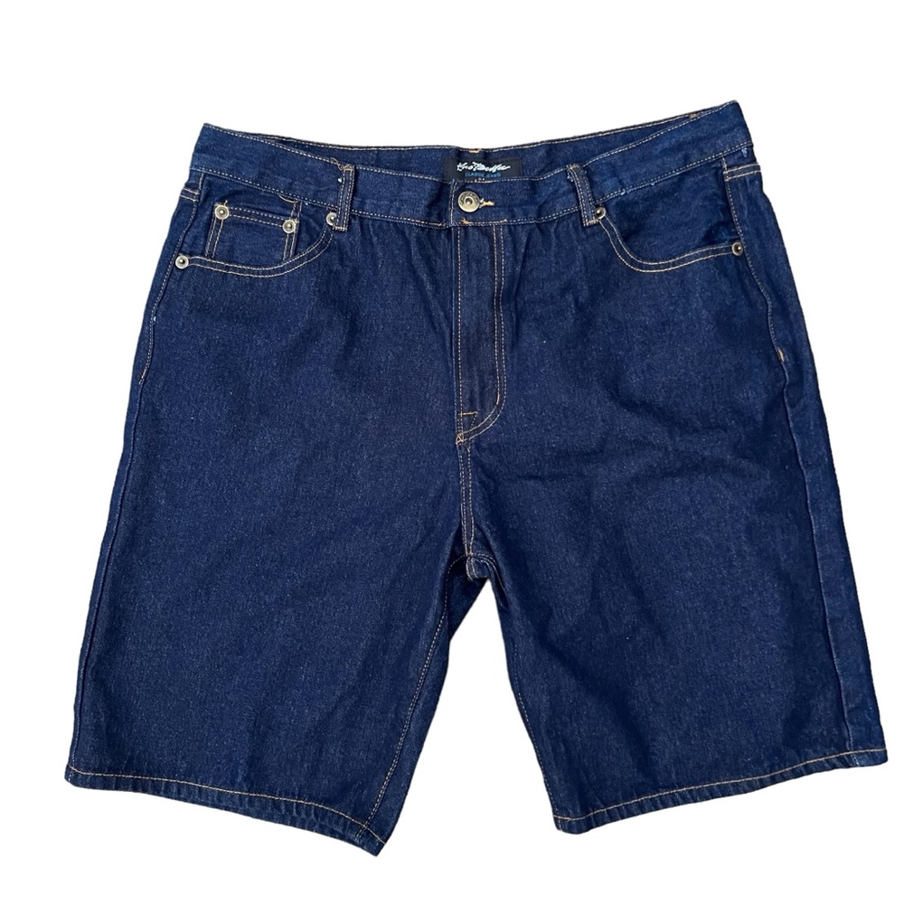 Y2K Kno-Betta Denim - Long Baggy Men’s Jean Shorts Jorts  - 38